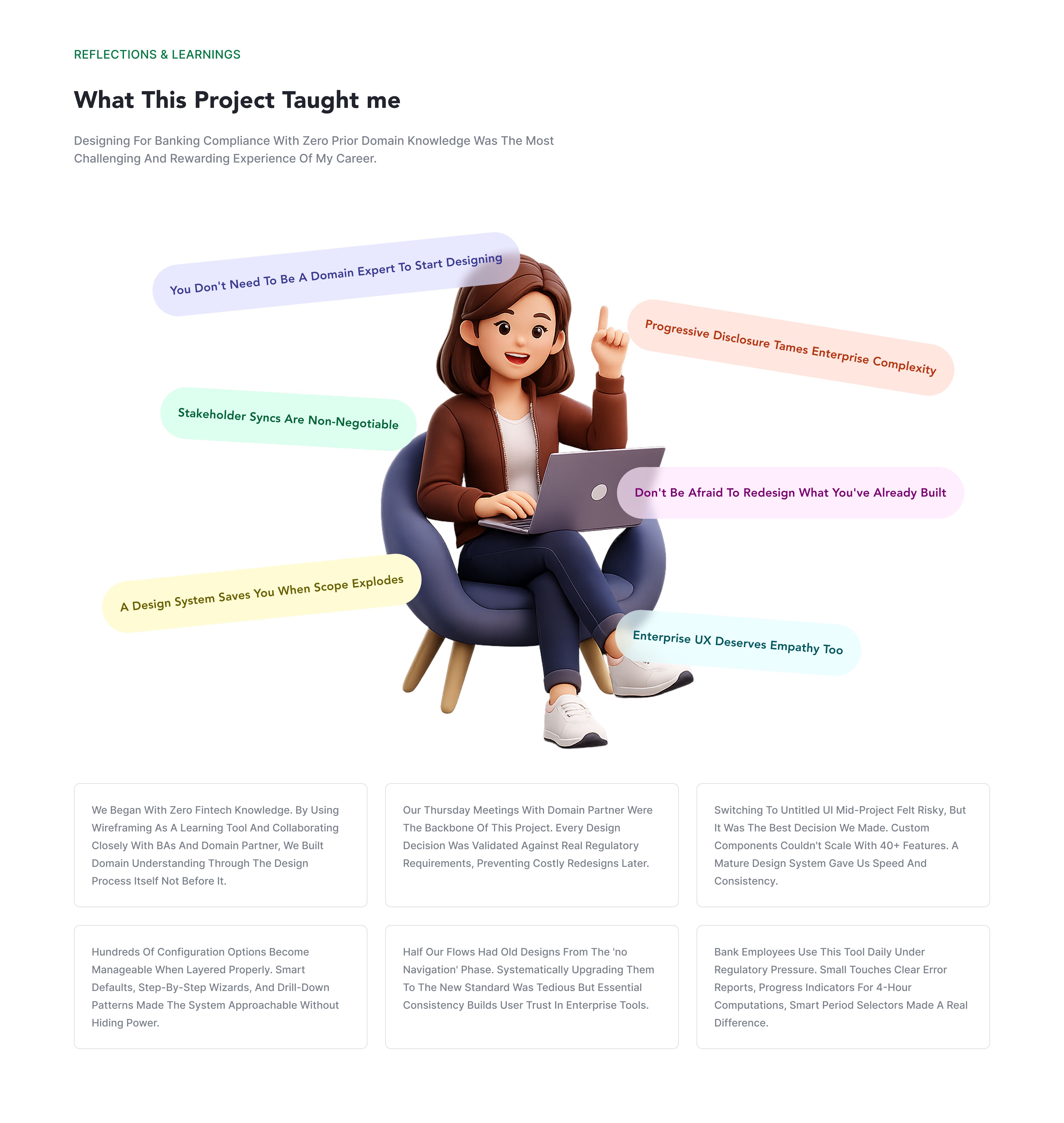 Reflections and learnings — Saral IFRS 9 case study